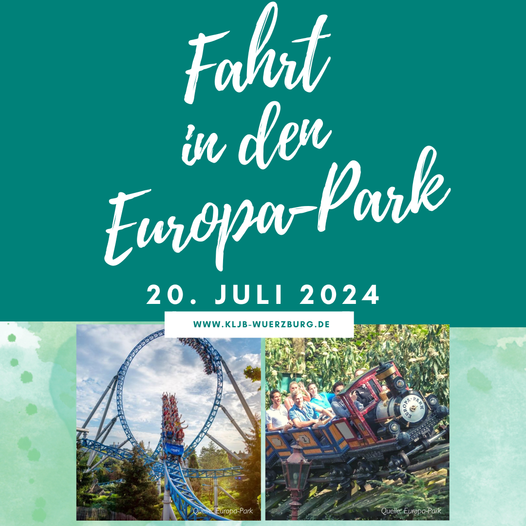 Fahrt in den Europa-Park