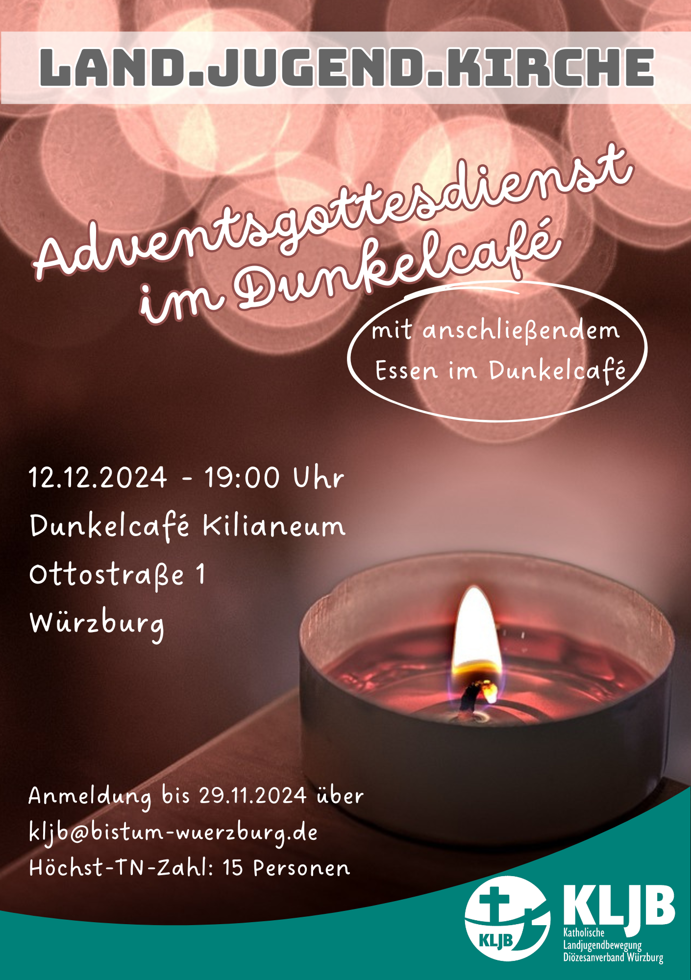 Adventsgottesdienst  im Dunkelcafé