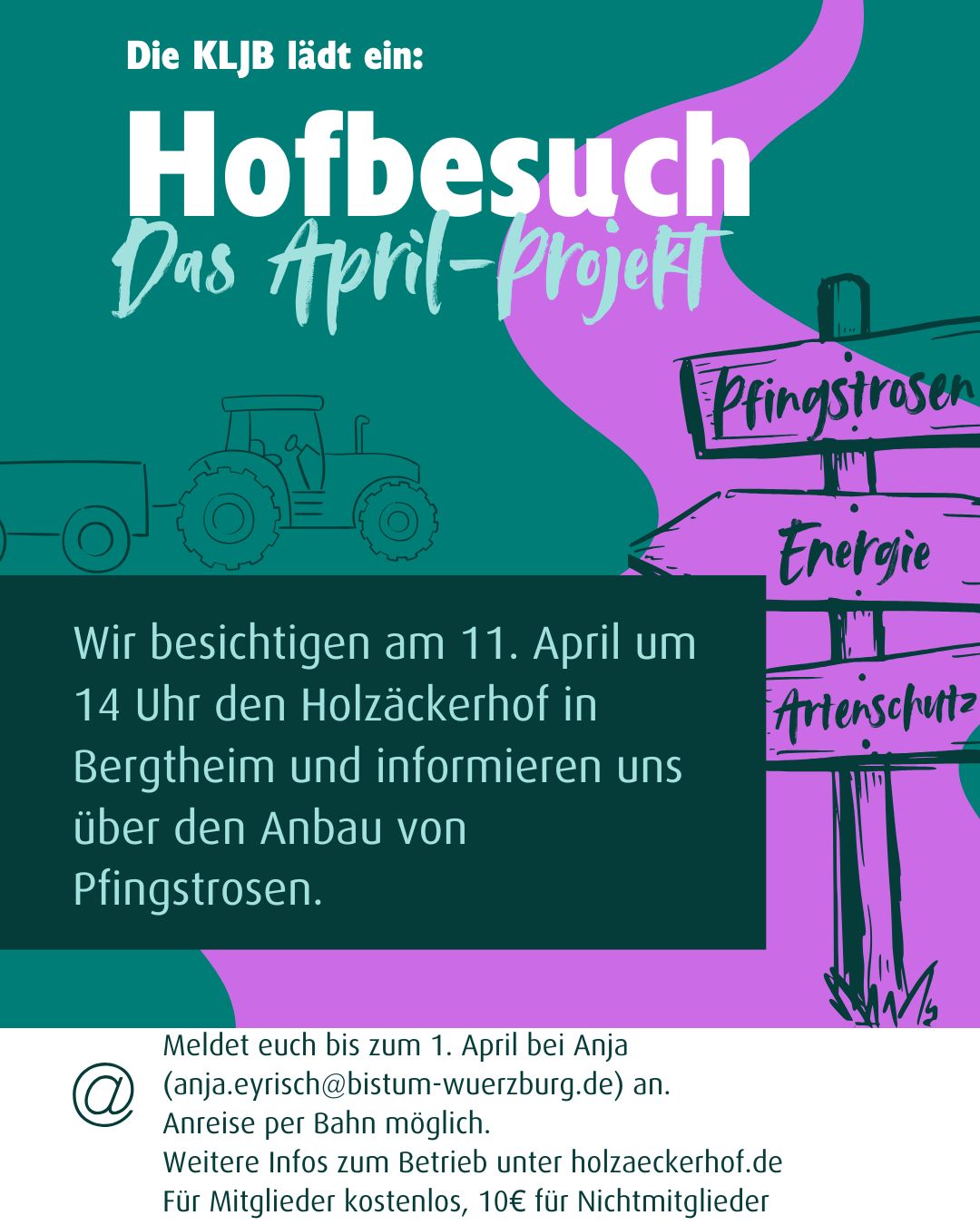 Hofbesuch Holzäckerhof Bergtheim